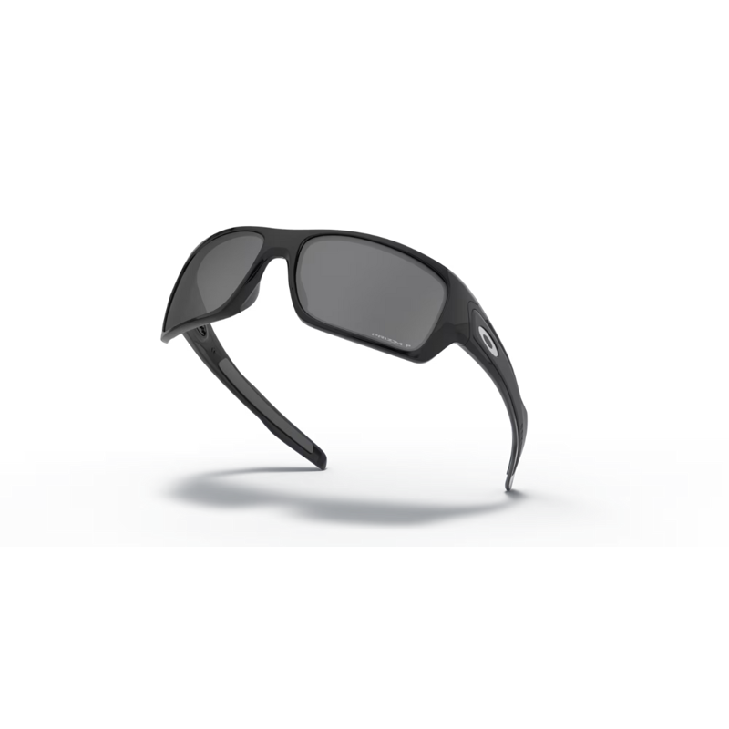 Oakley Turbine  in Polished Black Prizm Black Polarized Lens-3